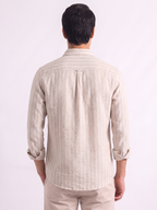 Men's Natural Cotton Lyocell Regular Fit Shirt