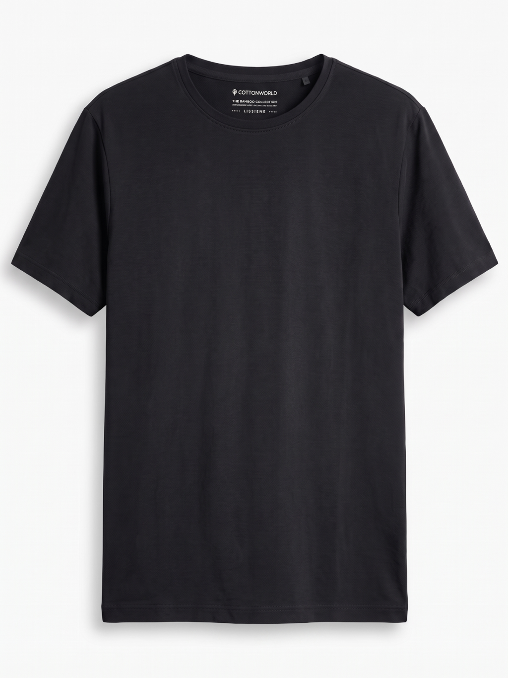 Men's Bamboo Regular Fit Tshirt Black