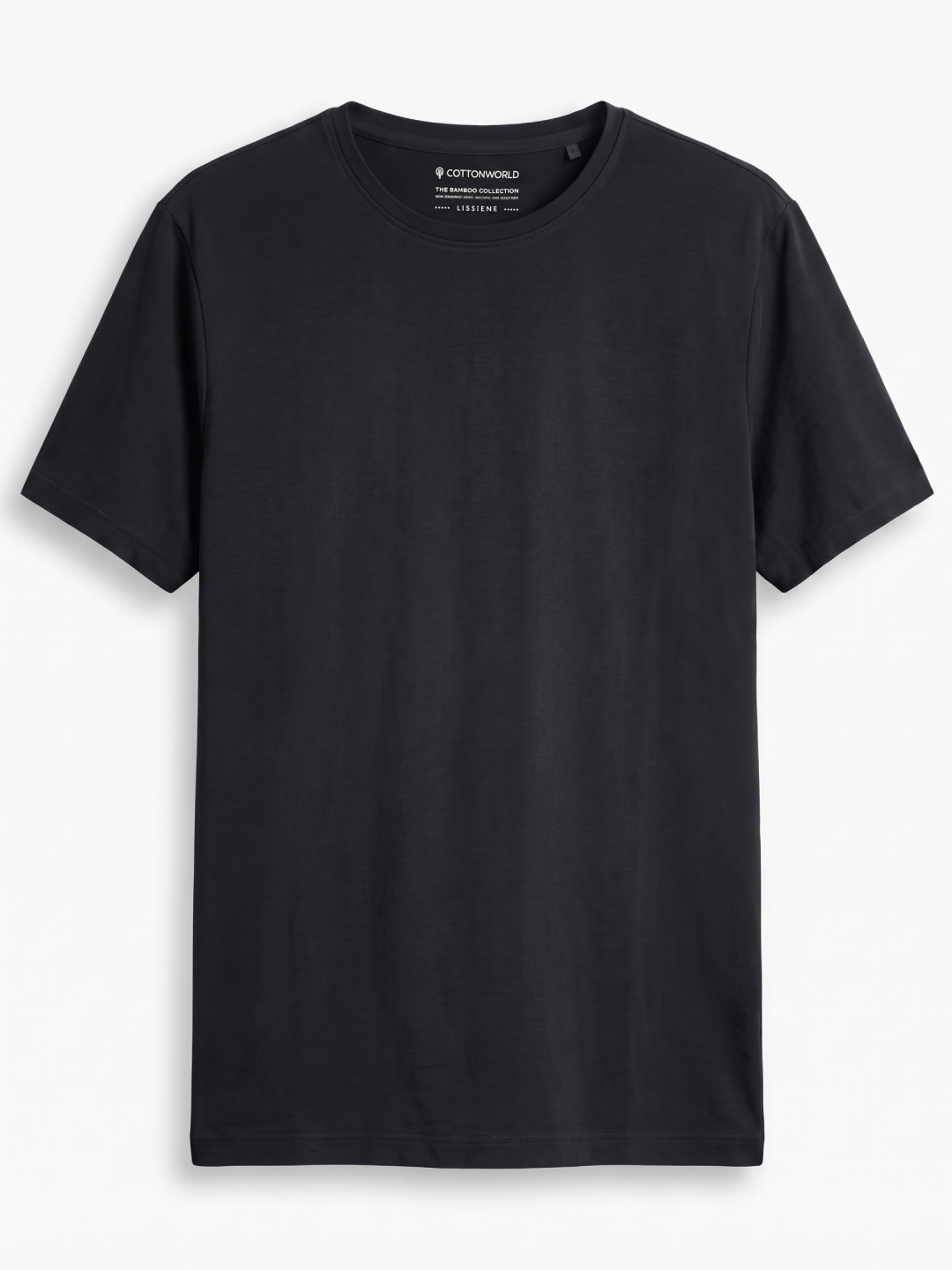 Men's Bamboo Regular Fit Tshirt Black