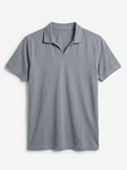 Men's Blue 100% Organic Cotton Regular Fit Tshirt