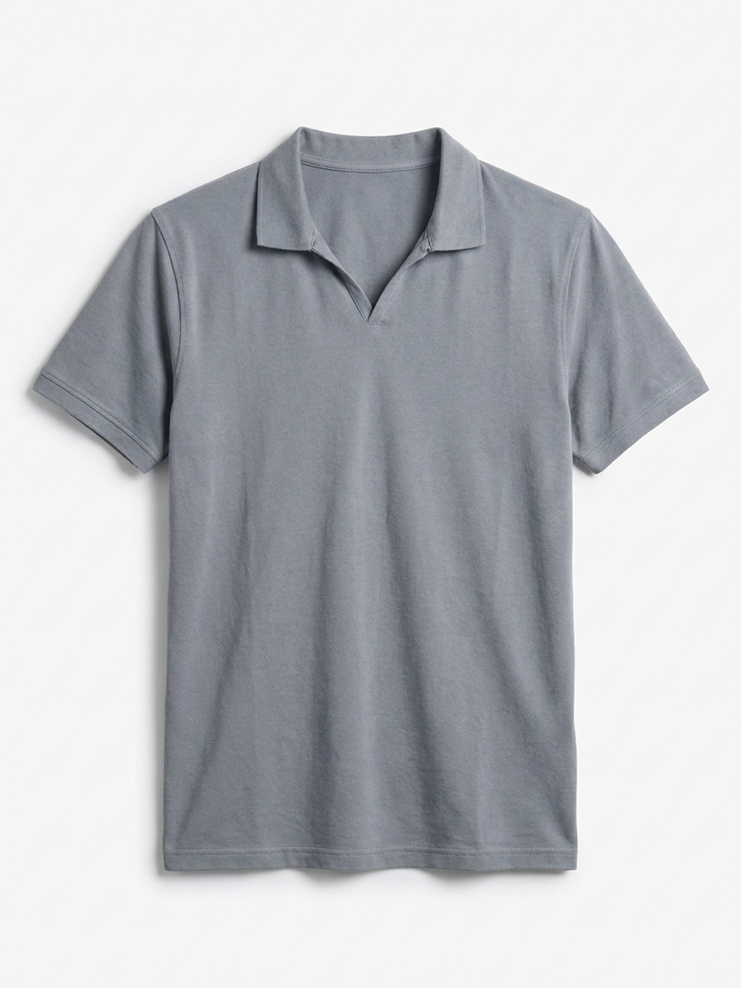 Men's Blue 100% Organic Cotton Regular Fit Tshirt