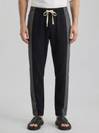 Men's Black 100% Cotton Regular Fit Pant