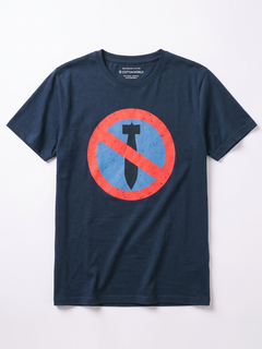 Men's 100% Organic Cotton Regular Fit Tshirt Navy