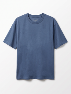 Men's 100% Cotton Relax Fit Tshirt Blue