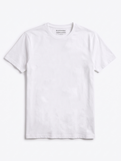 Men's Bamboo Regular Fit Tshirt White