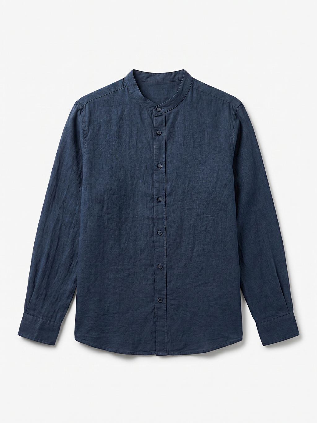 Men's Navy 100% Cotton Regular Fit Shirt