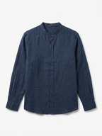 Men's Navy 100% Cotton Regular Fit Shirt