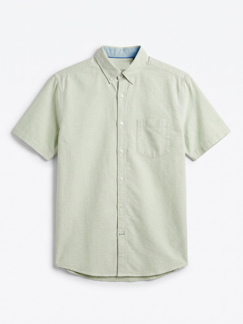 Men's Mint Oxford 100% Cotton Regular Fit Shirt