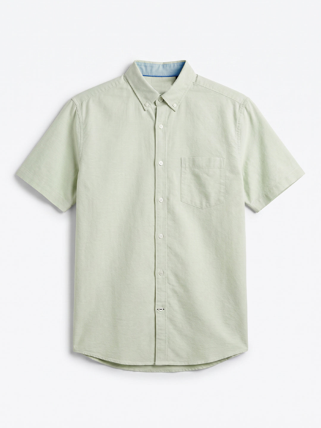 Men's Mint Oxford 100% Cotton Regular Fit Shirt