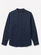 Men's Navy 100% Cotton Regular Fit Shirt