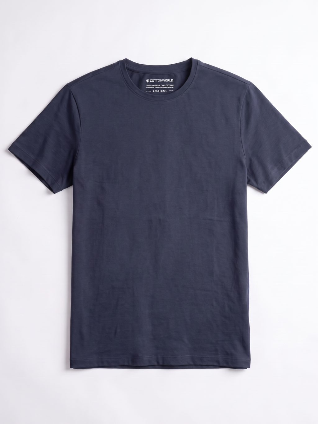 Men's Bamboo Regular Fit Tshirt Navy
