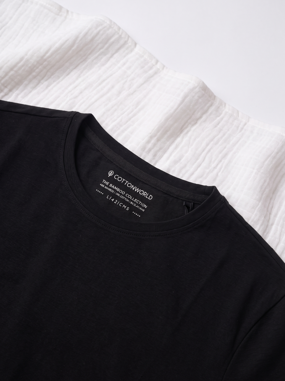 Men's Bamboo Regular Fit Tshirt Black