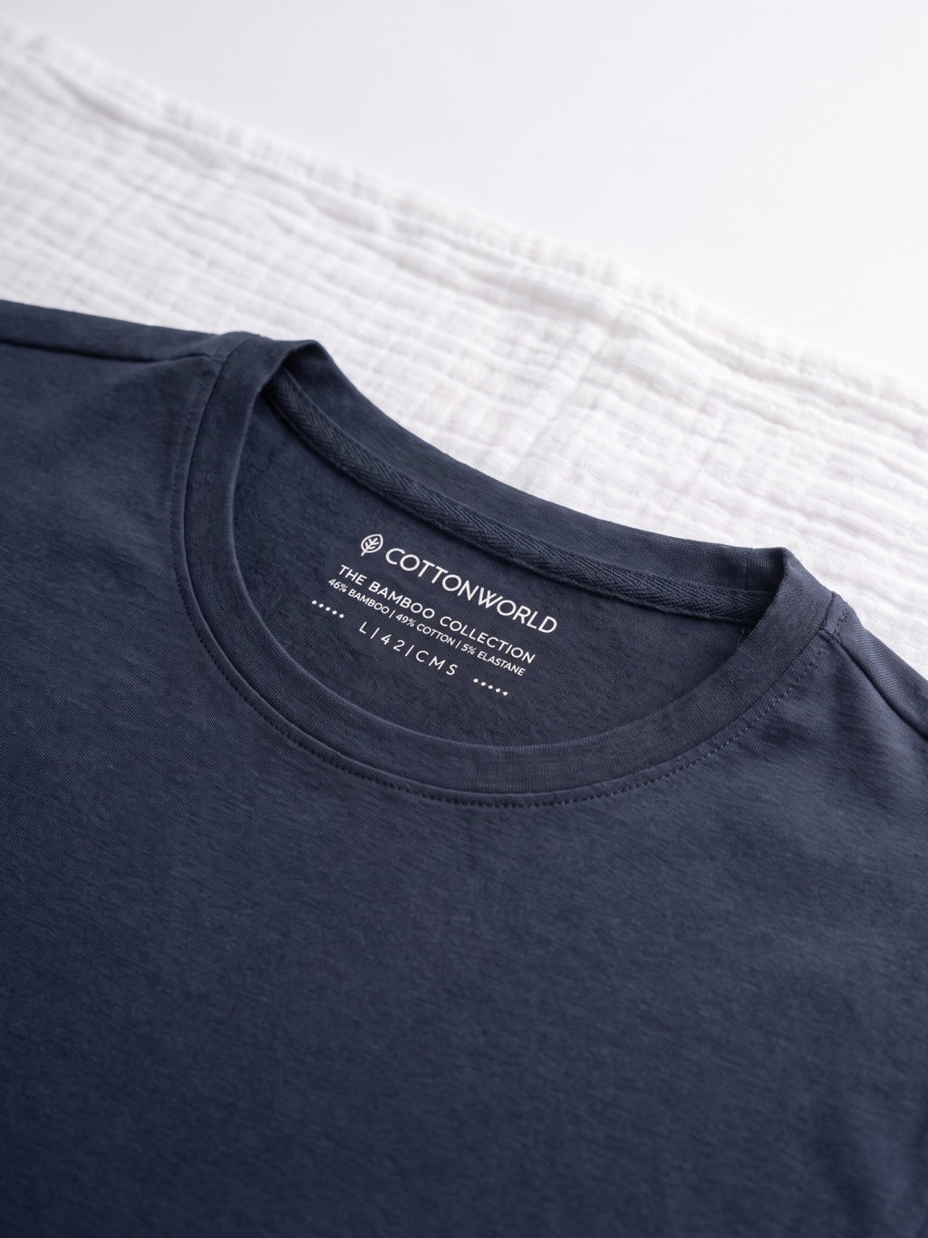 Men's Bamboo Regular Fit Tshirt Navy