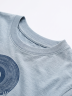 Men's Blue 1 100% Organic Cotton Regular Fit Tshirt