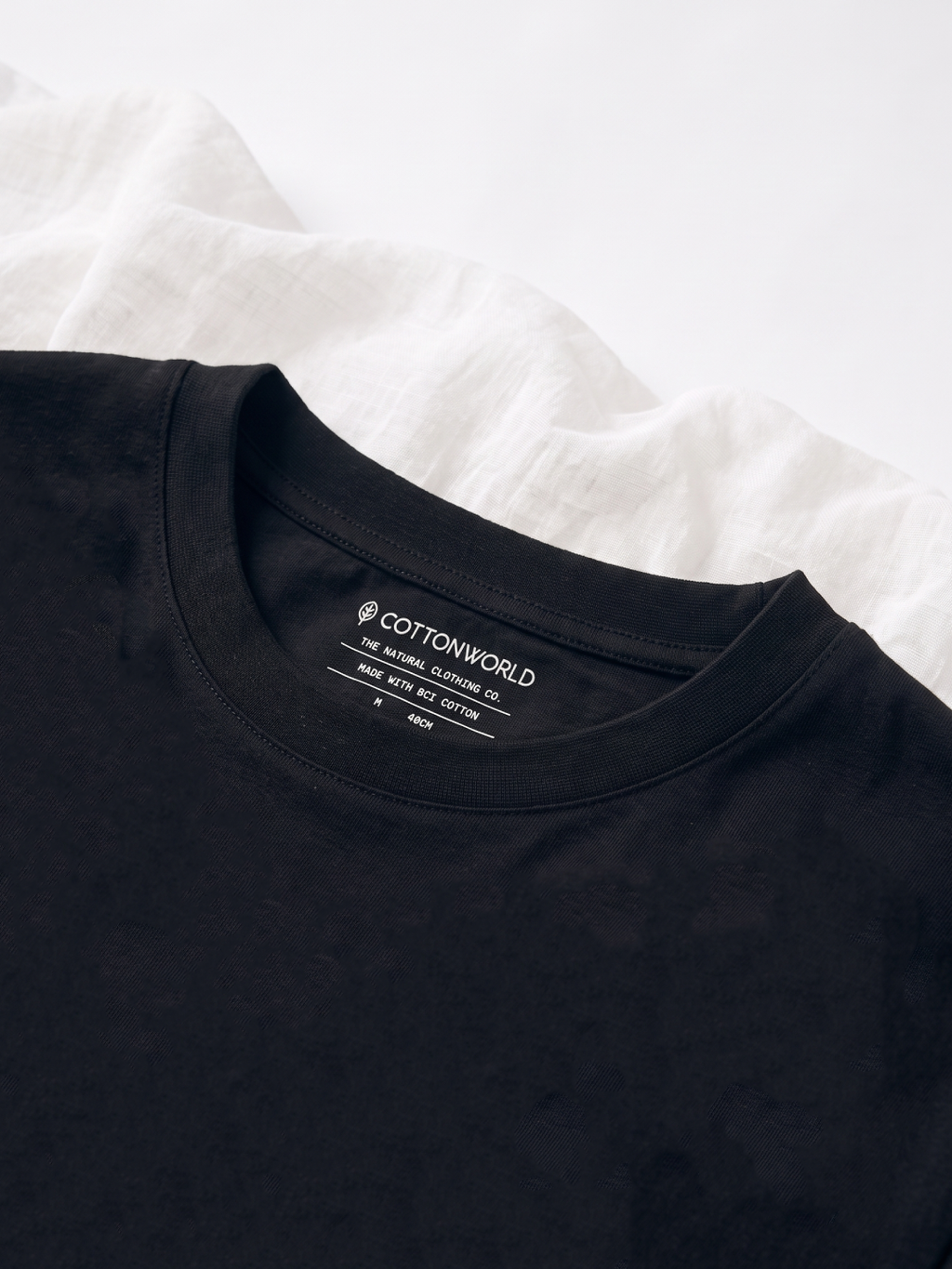 Men's 100% Cotton Relax Fit Tshirt Black