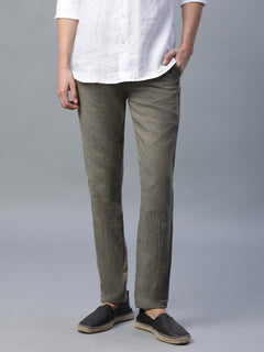 Men’s Cotton Linen Slim Fit Pant Avenue