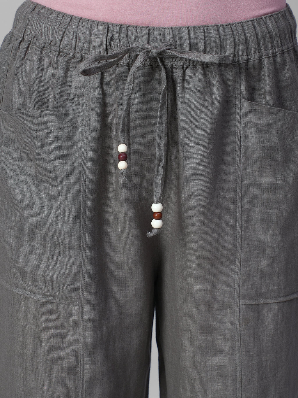 Women's Moss 100% Linen Regular Fit Pant