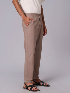 Men’s Cotton Linen Regular Fit Pant Avenue