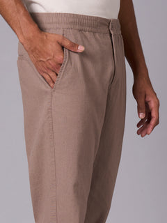 Men’s Cotton Linen Regular Fit Pant Avenue