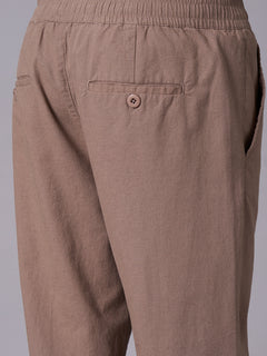 Men’s Cotton Linen Regular Fit Pant Avenue