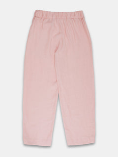 Women's Rose 100% Linen Regular Fit Pant