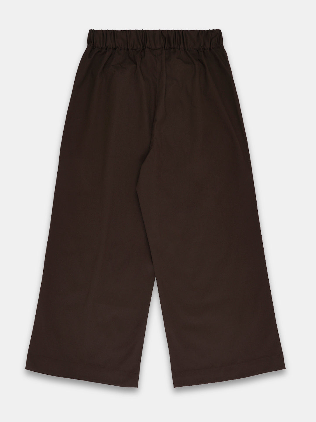 Women's Cotton Lycra Regular Fit Culotte Brown