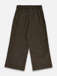 Women's Cotton Lycra Regular Fit Culotte Olive