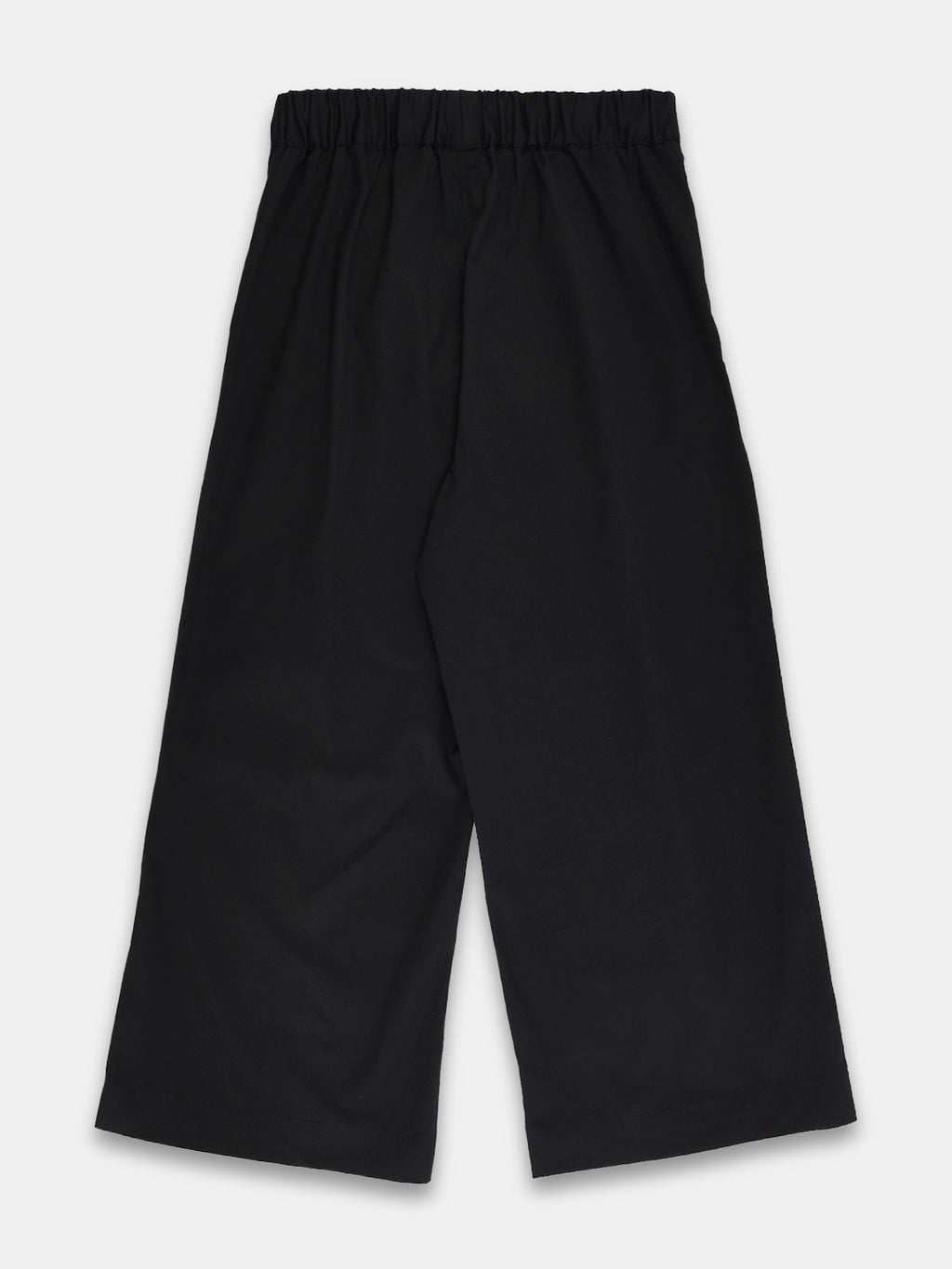 Women's Cotton Lycra Regular Fit Culotte Black
