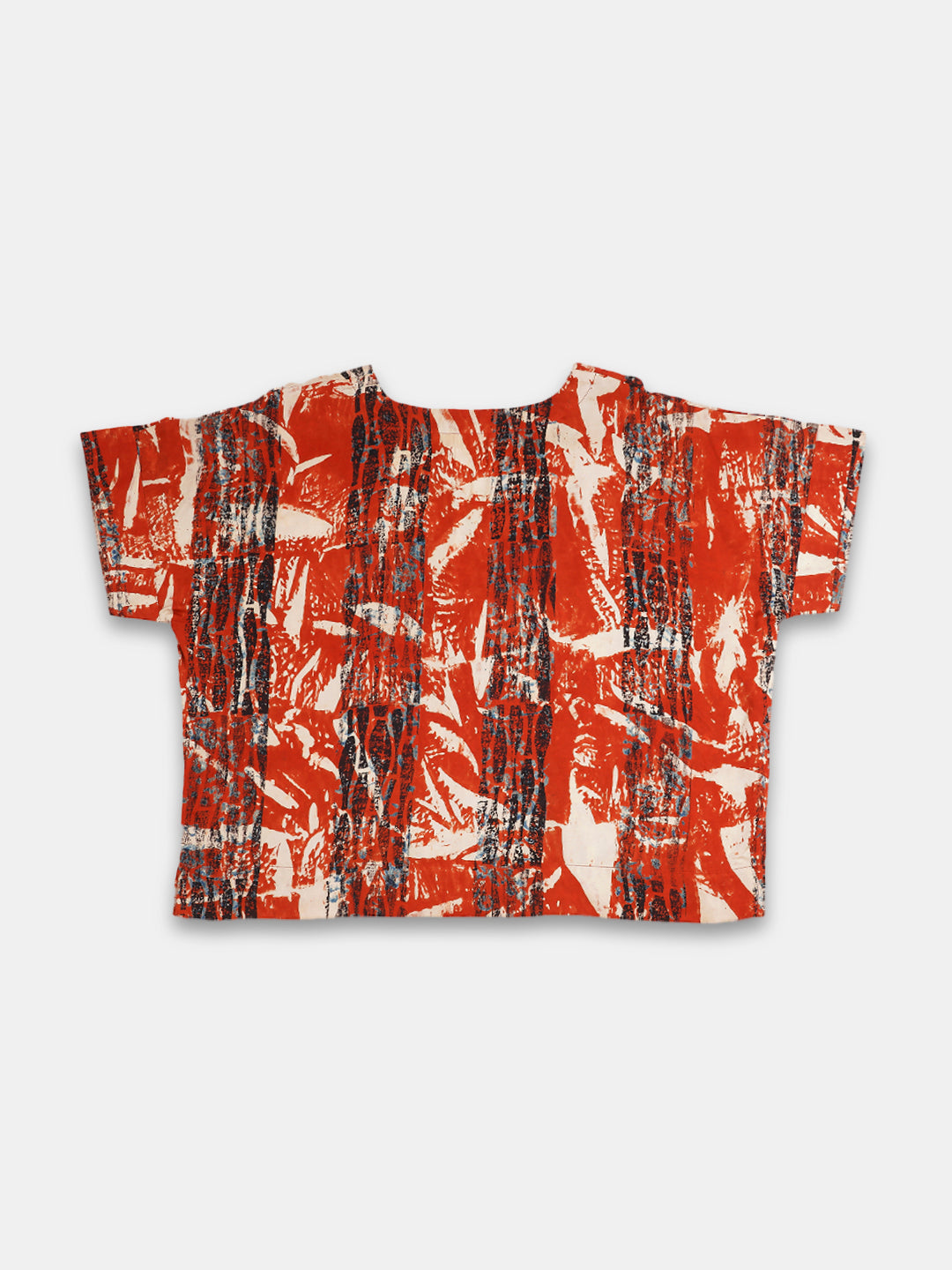 Women's Modal Viscose Relax Fit Blouse Red