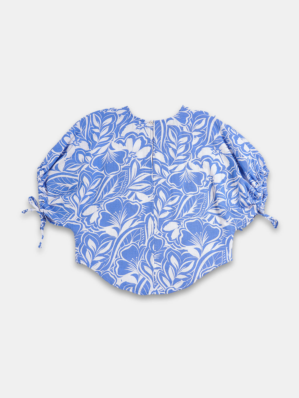 Women's 100% Cotton Regular Fit Blouse Blue