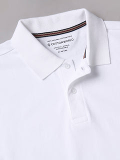 Men’s Organic Cotton Regular Fit T-Shirt White