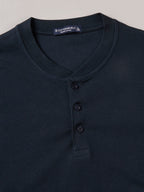 Men's Cotton Elastane Regular Fit Tshirt Navy