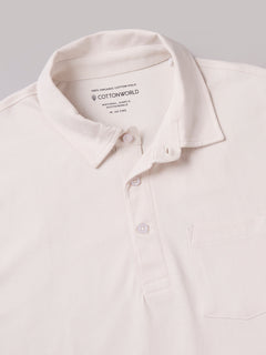 Men’s Organic Cotton Regular Fit T-Shirt Natural