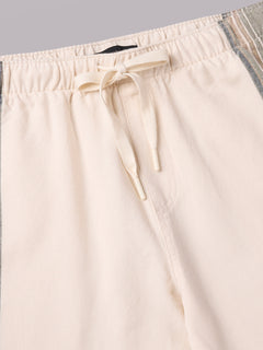 Men's 100% Cotton Regular Fit Pant Natural
