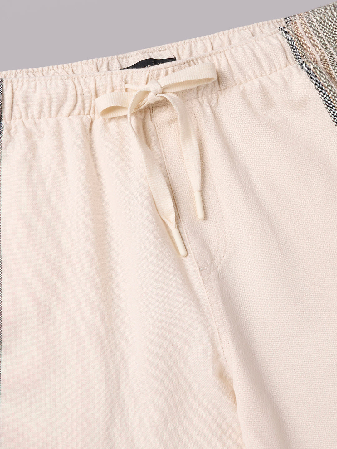 Men's Natural 100% Cotton Regular Fit Pant