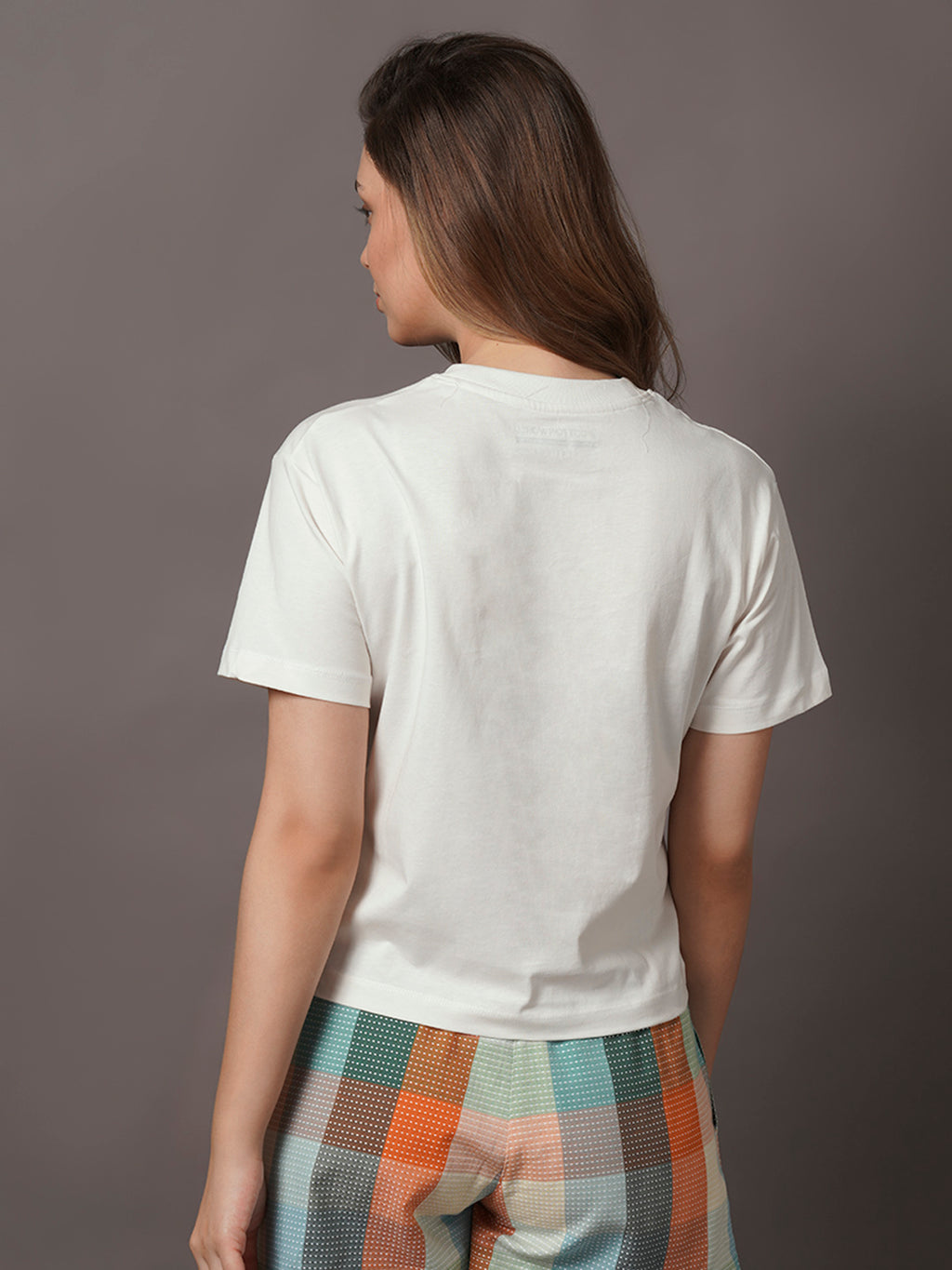 Women's 100% Organic Cotton Regular Fit Tshirt Natural