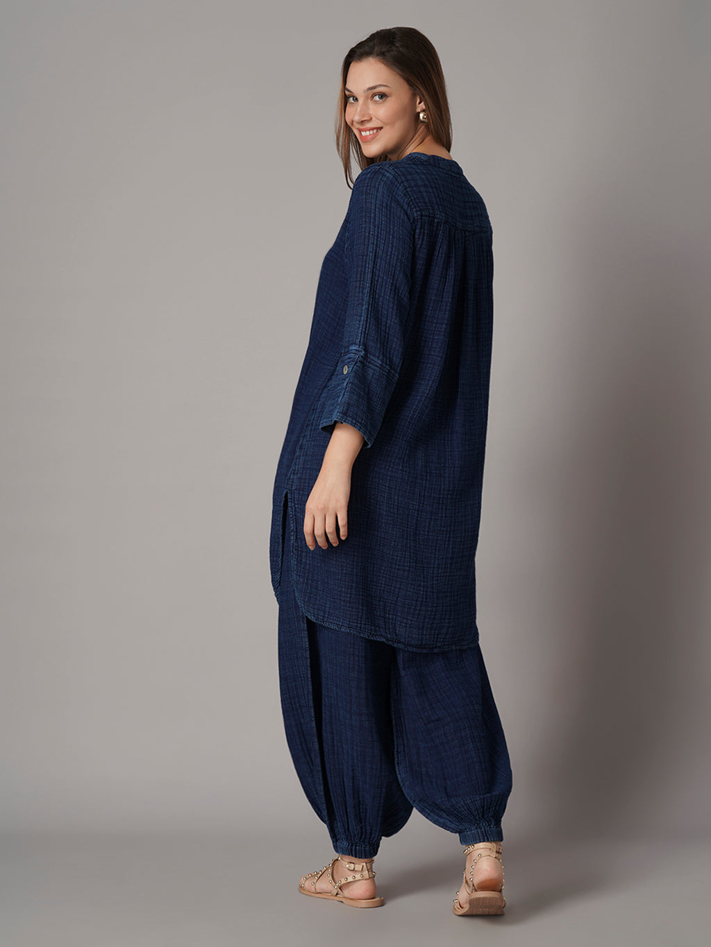 Women's Denim 100% Cotton Regular Fit Blouse
