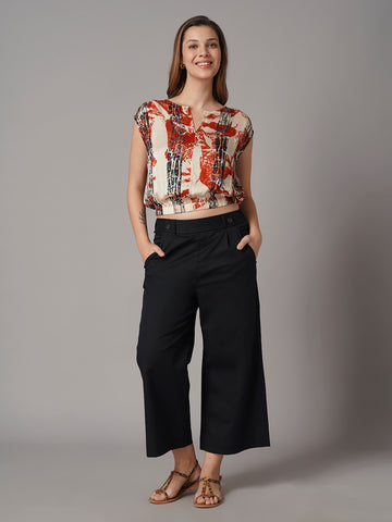 Women's Modal Viscose Regular Fit Blouse Red