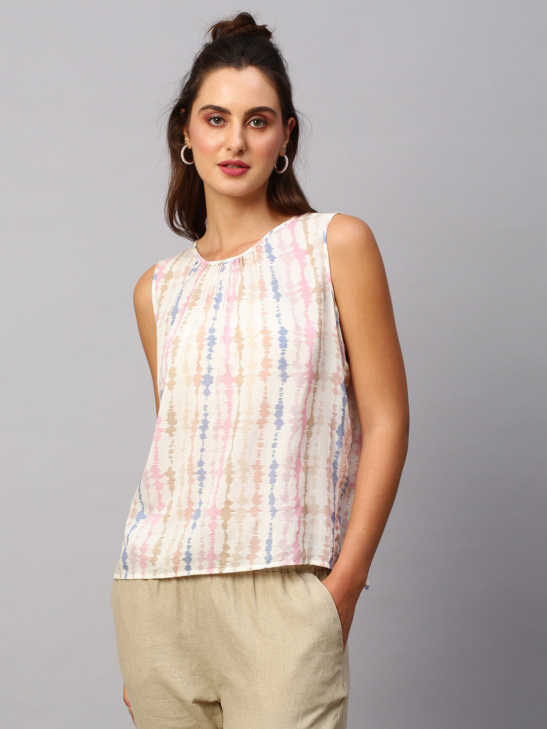 Buy beautiful yellow cotton linen shirt designs in India | Priya Chaudhary
