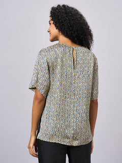 Women’s Modal Viscose Regular Fit Blouse Multi