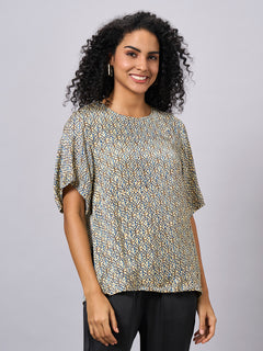 Women’s Modal Viscose Regular Fit Blouse Multi