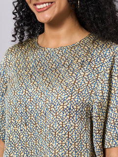 Women’s Modal Viscose Regular Fit Blouse Multi