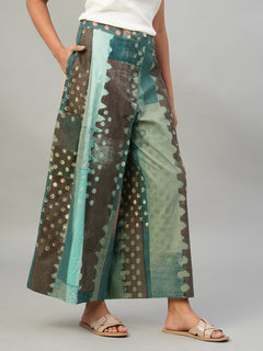 Women’s Cotton Regular Fit Culotte Multi