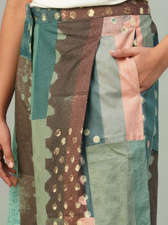 Women’s Cotton Regular Fit Culotte Multi