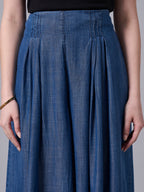 Women's Denim 100% Tencel Regular Fit Culotte