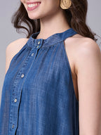 Women's Denim 100% Tencel Regular Fit Dress