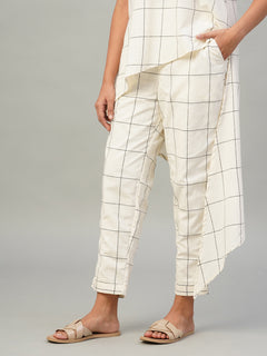 Women’s Cotton Regular Fit Pant Natural Black