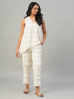 Women’s Cotton Regular Fit Pant Natural Black