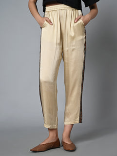 Women’s Modal Regular Fit Printed Pant Blue