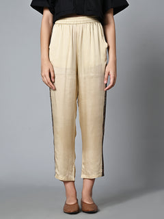 Women’s Modal Regular Fit Printed Pant Blue